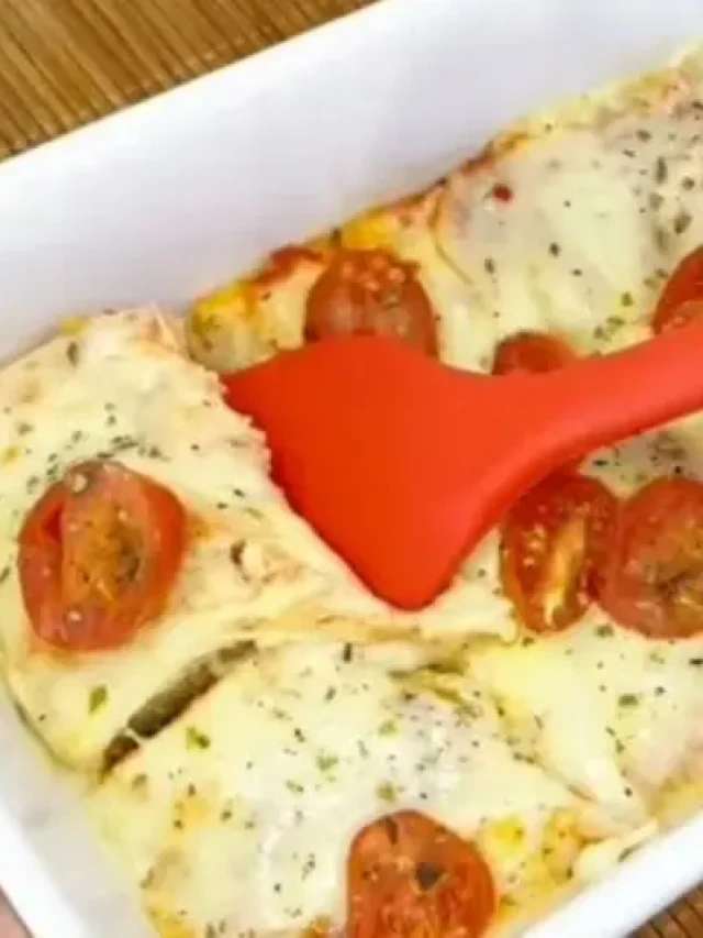 Essa pizza de massa com 2 ingredientes é ótima para o jantar